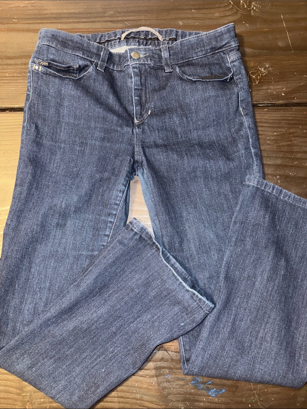 Joe's Jeans Women's Bootcut Jeans in Dark Blue Denim